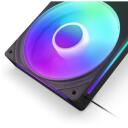 Nzxt Arvutikorpuse ventilaator F360 RGB Core RF-U36HF-B1, 360mm, 2400RPM, 75.12m&sup3;/h, 3.3mmH2O, FDB, 8 RGB LED