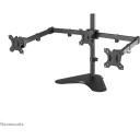Neomounts monitors statīvs FPMA-D550DD3BLACK 13-27" 6 kg, 3 displeji, VESA 75x75/100x100, augstuma regulē&scaron;ana, melns