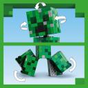 Lego Konstruktors Minecraft The Creeper 21276, 665 gab., 21cm, 4 kustīgas kājas, kustīga galva, slēpts pārsteigums