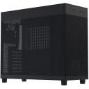 Asus Prime AP303 Mesh Midi Tower Black 90DC00V0-B39000, 485mm, 215mm, 425mm, 44L, 6.8kg, metāls, Midi Tower, melns, 2x2.5" bays