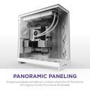 Nzxt Корпус компьютера H9 Flow CM-H92FW-01, 3x140мм передние вентиляторы, 1x120мм задний вентилятор, поддержка радиаторов 420мм