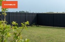 Профилированные металлические штакеты Polo PMx2 RAL7016 (матовый cерый антрацит) POLO_PMx2_RAL7016