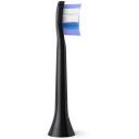 Philips Elektrilise hambaharja pea HX6052/88, 2 tk, must, ekstra pehmed harjased, 3 kuu vahetus
