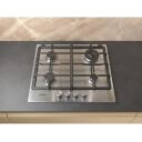 Whirlpool Gāzes plīts TGML661IXR, 7800 W, 4 degļi, 2x1650 W, 1x3500 W, 1x1000 W, nerūsējo&scaron;ais tērauds, čuguna balsti