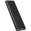 Raidsonic SDD cietā diska korpuss IB-183M2, USB 3.0, M.2 SATA, 1x M.2 22x30/42/60/80mm, alumīnijs, datu indikators