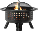 STEEL FIRE PIT 80 X 80 X 61CM 99915 LUND