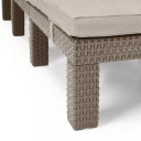 "Jaipur" gultas su pagalvėle smėlio spalvos 29207188587 KETER