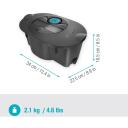 Gardena Kastmiss&uuml;steem AquaPrecise 16001-20, 320m&sup2;, 3 osa, Bluetooth, p&auml;ikeseenergia, USB-C laadimine