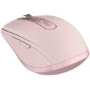 Logitech USB optinė pelė, MX 3S, 910-006931, 8000 DPI, 6 mygtukai, rožinė, Bluetooth, įkraunama, tylūs paspaudimai