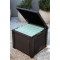 Ящик для хранения Cube Rattan Storage Box 208L серый, 29199597939, KETER