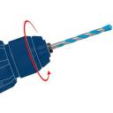 Bosch Puuri 2608599058, 1.4cm, 3.3cm, Pro, Diamantsavi, Silindriline, Kuiv, Keraamika, 1