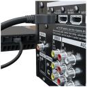 Goobay HDMI kabelis 47575, 3 m, 8K@60Hz, 4K@120Hz, HDCP 2.2, 48 Gbit/s, apaļ&scaron;, melns