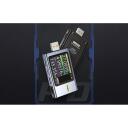 Fnirsi FNB58 BT USB port tester, 2.0" LCD, 5P USB-A, USB-C, Micro USB, PD 3.1, Bluetooth, 0.0001, 9h ieraksts