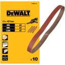 Dewalt Band File Smil&scaron;anas Jostas DT3607-QZ 13mm x 457mm, 40P, 80P, 120P, Augstas kvalitātes alumīnija oksīda graudi