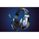Onikuma galda komutators B15 Black, 50mm, RGB, bezvadu, 20h, 15m, noņemams mikrofons, 360&deg; regulējams