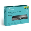5-Port 2.5G lauasein, TP-Link, TL-SG105-M2, 5&times; 100Mbps/1Gbps/2.5Gbps porti, Ventilaatorita