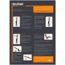 Reviber Vibrācijas plāksne RV-VISL-MO/1.1, 99 intensitātes līmeņi, 3 masāžas režīmi, maksimālais svars 150 kg
