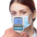 Homedics Kontaktivaba Infrapuna Termomeeter TE-200-EEU, 0,5-3 cm, 22-40 ℃, 0-100 ℃, 30 lugemise m&auml;lu, &ouml;&ouml;režiim