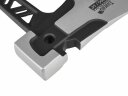Многофункциональный топор Tvardy T00403 600г, 36см, черно-красный, ANTI-SHOCK MONOBLOCK