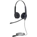 Jabra BIZ 1500 QD Duo 1519-0154, 20-4500 Hz, 115 dB, 150 &Omega;, m&uuml;ra v&auml;hendamine, QD &uuml;hendus, HD heli