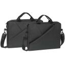 Rivacase Kott TIVOLI 8720GREY, 13.3'', 390g, 250mm, 245mm, 40mm, hall, tolmu- ja kriimustuskindel, sisemine sektsioon