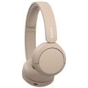 Sony Juhtmevabad K&otilde;rvaklapid WH-CH520 WHCH520C.CE7, 50h, 30mm, Bluetooth 5.2, Mikrofon, Bež, M&uuml;ra summutus