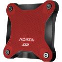 Adata V&auml;line SSD SD620-1TCRD 1TB, lugemiskiirus 520 MB/s, kirjutamiskiirus 460 MB/s, USB 3.2 Gen 2, &scaron;okikindel, punane