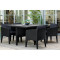 Dārza mēbeļu komplekts Columbia Dining Set 5 galds un 4 krēsli 29202279939 KETER