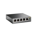 TP-Link TL-SG1005P tinklo komutatorius nevaldomas 5&times; Gigabit RJ45 4&times; PoE 802.3af stalinis juodas