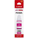 Canon GI-490M 0665C001, 70 ml, 7000 A4 lehte, Magenta, &uuml;hilduvus: Canon Pixma G1400, G2400, G3400