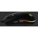 Logitech G203 USB optinė pelė 910-005796, 8000 DPI, 6 mygtukai, RGB ap&scaron;vietimas, 2.1m laidas