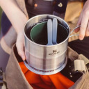 Ēdienu gatavo&scaron;anas komplekts kempingā Stanley Wildfare Go Two 1.1L 2809997020 Stanley&reg; zilganpelēks/tum&scaron;i pelēks