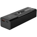 Tracer Strāvas banka TRABAT47641, 10000 mAh, 100 W, 1 x USB-A, 1 x USB-C, 3 x uzlādes savienojumi, 4 &scaron;ūnas, melns