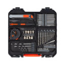 Suktuvas 20V - įsk. baterija 20V 2,0Ah ir pakrovėjas - 78 acc. POWDP15300 POWERPLUS