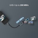USB 3.0 Type-C SD ir microSD 3.0 kortelių skaitytuvas, TP-Link, UA430C, 1*USB 3.0 Type-C, 5Gbps, 2