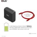 Club3D док-станция CSV-1565 100W, 1x HDMI 4K60Hz, 1x DP 4K60Hz, 1x VGA 1920x1080@60Hz, 2x USB-C, 5x USB-A, 1x RJ-45, аудио порты
