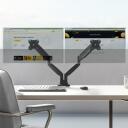 Onkron monitor, G200-B, 2 ekraanile 33-81.3 cm, kandev&otilde;ime 1-9 kg, VESA 75x75, 100x100 mm, kallutus -90&deg; kuni +45&deg;, p&ouml;&ouml;ramine 180&deg;
