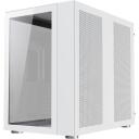 Gamemax Korpus INFINITY WH, 7,5kg, ATX, 7 laiendusslotti, 1x USB 3.0, 1x USB-C, 1x k&otilde;rvaklapid, 6 sisemised pesad