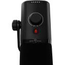 White Shark Udukku mikrofons UDUKKU, 40-16000 Hz, -52 dBV/Pa, 2,5 m, vadu, USB-C, melns
