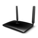 TP-Link TL-MR6400 4G LTE wireless N router 300 Mbps 2.4 GHz 3 LAN 2 external antennas Black