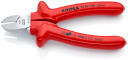 Diagonālie griezēji, KNIPEX, 70 07 160, augstas kvalitātes, VDE testēti, 160 mm