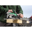 Bezvadu apļa zāģis, HIKOKI, C1806DUMW2Z, 18 V, 165 mm, dziļums līdz 66 mm, bezsuku motors