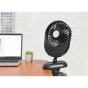 Esperanza Kompaktais USB ventilators EHF103K, 5V, 2W, 52dB, 3 asmeņi, melns