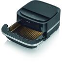 Severin Gaisa fritieris FR 2464, 2200W, 10 programmas, 1 grozs, 38.8x35x19.5cm