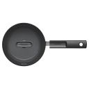 Katls Hard Face, FISKARS, 1075524, 18 cm, 1.8 l, melns, alumīnijs, ar vāku, keramikas nepiedego&scaron;ais pārklājums