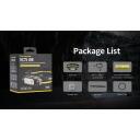 Nitecore Žibintuvėlis HC75 UHE, 3000 lm, 32 LED, 5500 mAh, IP68, Aliuminis, Polikarbonatas, USB įkrovimas, Juoda/Geltona