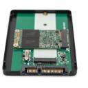 Digitus 2.5" SATA HDD korpus M.2 v&otilde;i mSATA DA-71118, SATA 6Gb/s, 520 MB/s, alumiinium, 1 x 2.5" sisemine