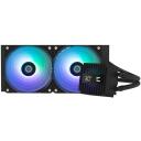 Zalman ALPHA2 A24 Black, 240mm, 2 ventilaatorit, 2000 RPM, 600 RPM, 29.7 dB, ARGB, pump 3000 RPM