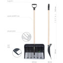 Лопата для снега ЭКО; 14177 ПРОСПЕРПЛАСТ