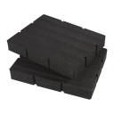 PUTU IELIKTNIS PACKOUT™ INSTRUMENTU KASTĒM AR ATVILKTNĒM, FOAM INSERT FOR PACKOUT DRAWER TOOL BOXES, 4932479157 MILWAUKEE